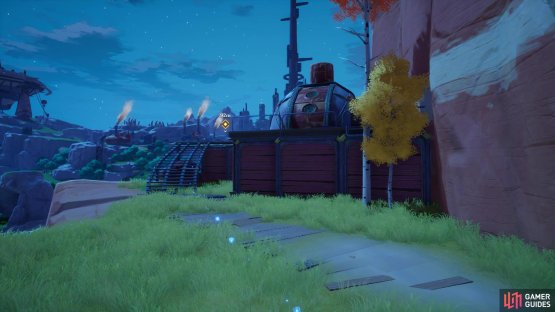 Find the abandoned lab