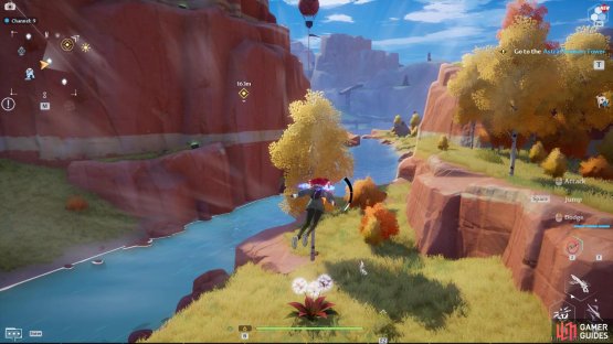 Use the jet pack to head over to the tower