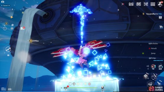You can use the Omnium Hand Cannon and Jetpack to reach the roof.