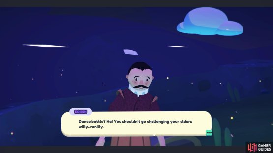Eoieen will give you his relic if you dance battle him