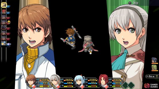 then choose the character whose Bond Ending you wish to see in the following battle.