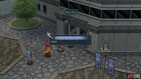 then go to the roof and examine the door to meet the doctor.