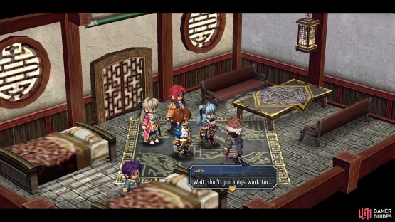 The first room is where you&rsquo;ll find Lars and this request