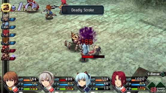 as their Deadly Stroke attack has a chance to instakill their target
