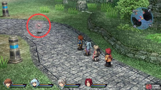 If you do spot five enemies near the Armorica Village exit, you can be certain that a Shining Pom is among their number.