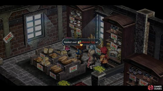 Gather all the ingredients, then be sure to give Bennet the Monster Eggs she asked for first. This will net you a bonus +3 Detective Points.
