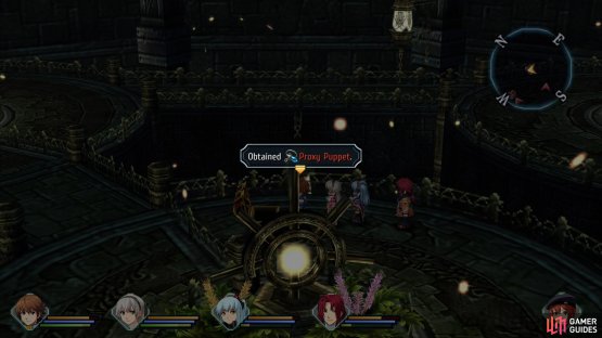 On 2F you can find two chests, one with a Proxy Puppet inside,