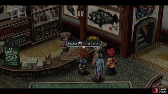 earning the &ldquo;Luck&rdquo; Quartz as a reward.
