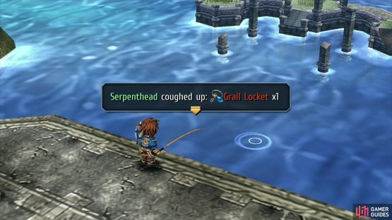 and you&rsquo;ll be rewarded with a Grail Locket for catching the last fish.