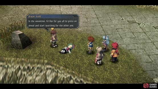 Make your way to the second screen of the Ancient Battlefield to trigger a scene,