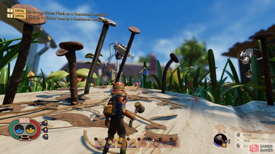 You&rsquo;ll find the trail marker at the top of the plank.