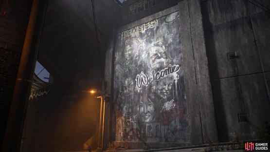 Faces of Gotham Street Art painted by Tag Bae.