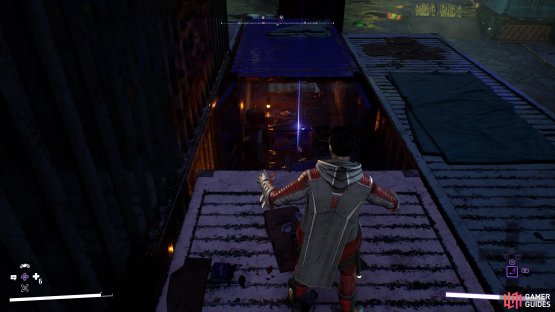 It will be inside of a container underneath the bridge