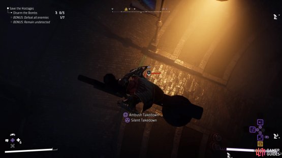 It might be best to do this one undetected