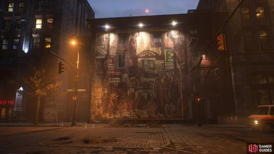The &ldquo;Simpler Times&rdquo; Street Art is painted by artist DiceXL.