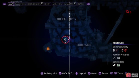 You can find the Fast Travel secure drone location in Southside just south of Cobblepot Steel.