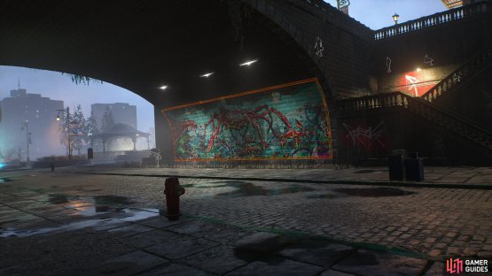 &ldquo;The March of Crabs Street Art painted by artist JoHo.