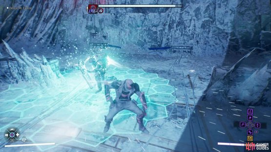 Freeze will charge up to perform an AoE frost jump, propelling himself away and dealing damage where he lands and where he jumped from.