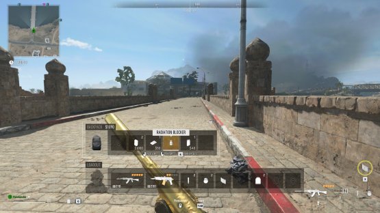 You will need to loot Radiation Blockers before you can go into the Radiation zone safely.