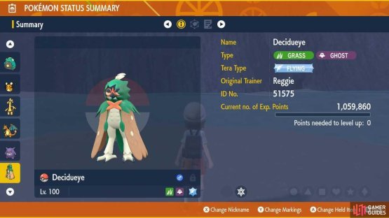 Decidueye is a formidable opponent!