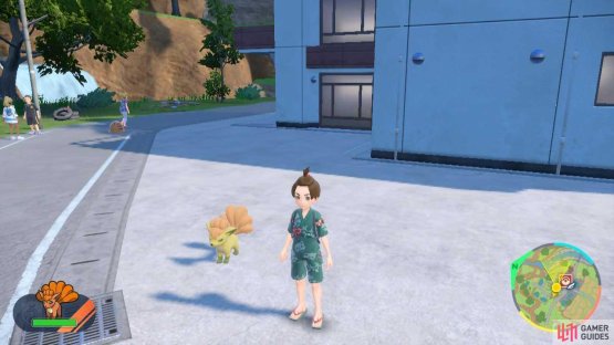 Kantonian Vulpix in Pokemon Scarlet and Violet: The Teal Mask DLC