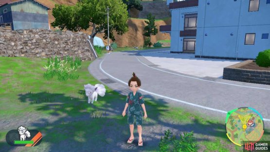 Alolan Vulpix in Pokemon Scarlet and Violet: The Teal Mask DLC