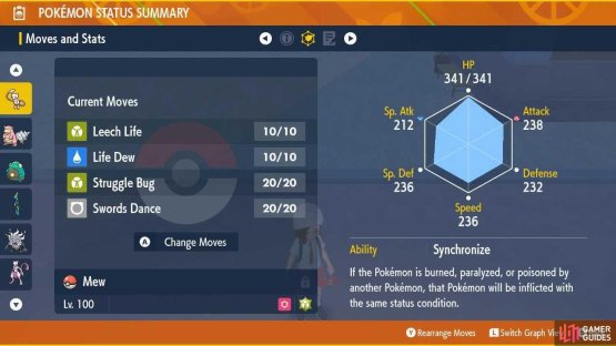 This is the best move set and EV spread for an attacking Mew.