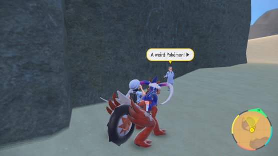 to find Renardo standing beside a rock.