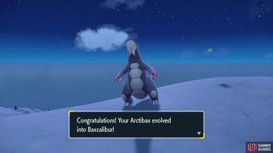 Baxcalibur is a pseudo-legendary Pok&eacute;mon. 