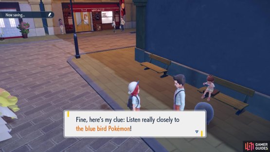 After defeating Santiago, he&rsquo;ll tell you to listen to the blue bird.