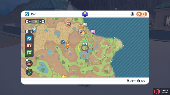 Head back to Fury Falls and go into the waterfall cave