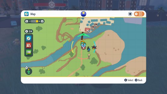 Head to location on the map