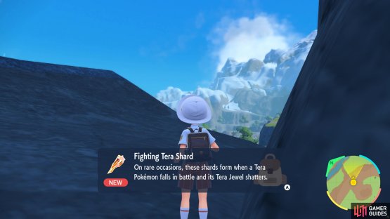 although you can find the odd Tere Shard in the world, especially Area Zero.