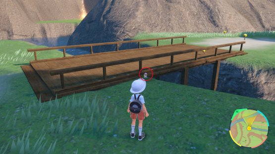 or perhaps by a bridge!