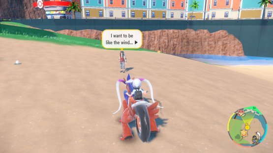 to find Jonathan standing on the beach.