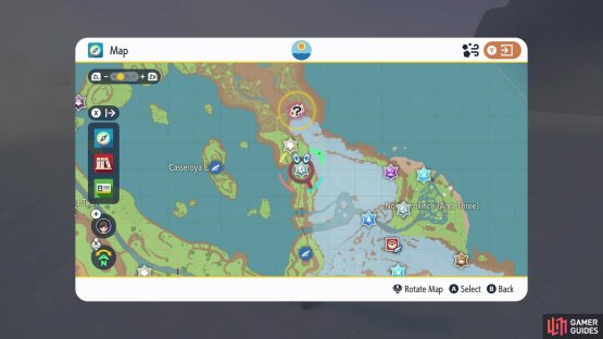 if its a new Pok&eacute;mon then it&rsquo;ll have a question mark on the map.