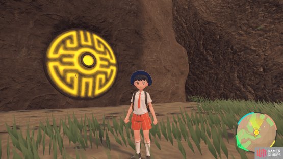 you will find the Shrine Gate here where Chien-Pao awaits.