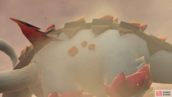 A rare sighting of Great Tusk. (Credit: The Pok&eacute;mon Company)