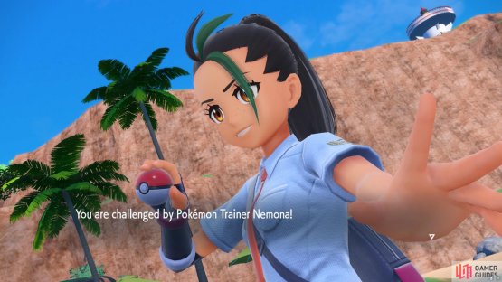 Nemona loves Pok&eacute;mon battling. Maybe a bit too much.