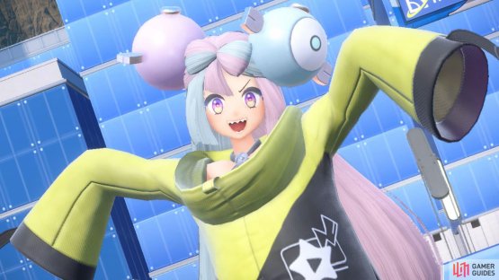 Her favorite Pok&eacute;mon are the Electric-type. (Credit: The Pok&eacute;mon Company)