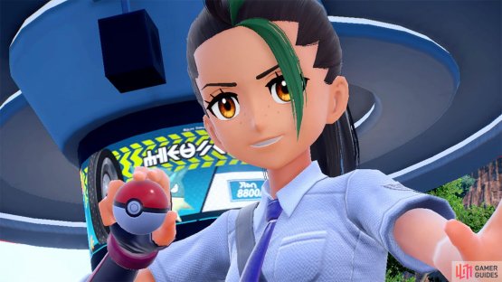 Nemona seems to fulfil the role of the rival character. (Credit: The Pok&eacute;mon Company)