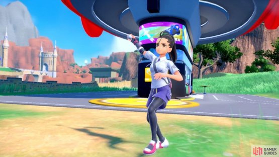 She acts as your guide during your adventures. (Credit: The Pok&eacute;mon Company)
