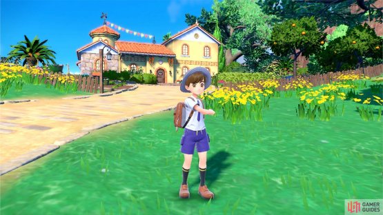 Your outfit in Pok&eacute;mon Violet. (Credit: The Pok&eacute;mon Company)