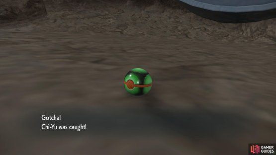 Dusk Balls are great since it&rsquo;s dark inside the cave.