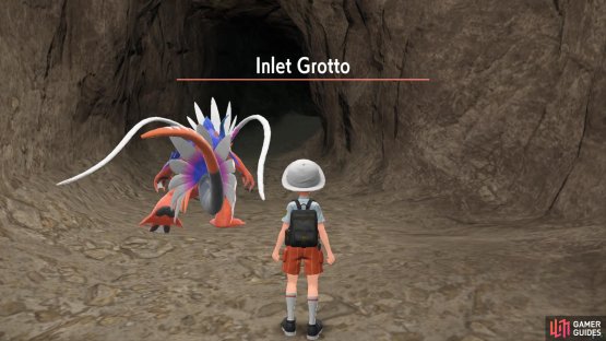 Follow behind the mysterious Pok&eacute;mon as it travels through the grotto.