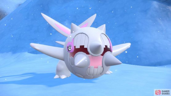 Cetitan has thick blubber, which can protect it from heat and cold. (Credit: The Pok&eacute;mon Company)