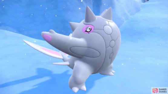 Cetitan has five horns on its head. (Credit: The Pok&eacute;mon Company)