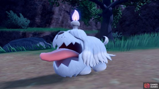 Greavard is super friendly, but will drain the life force of those near it. (Credit: The Pok&eacute;mon Company) 