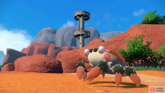 Klawf is a new rock crab. (Credit: The Pok&eacute;mon Company)