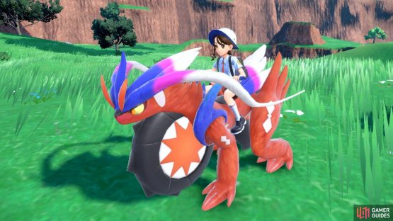 You can ride on Koraidon. (Credit: The Pok&eacute;mon Company)